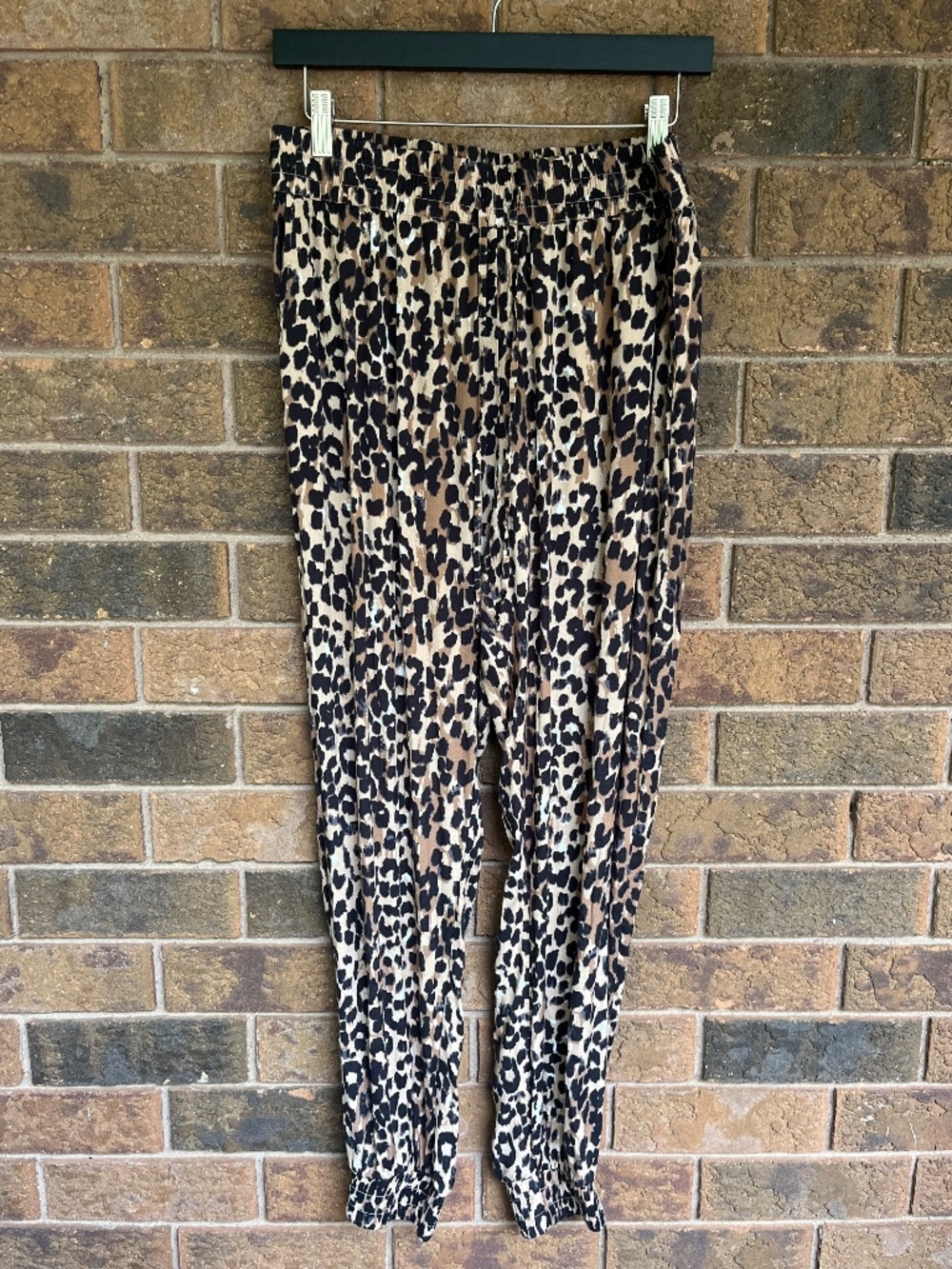 Charlie Paige cheetah print pants, large